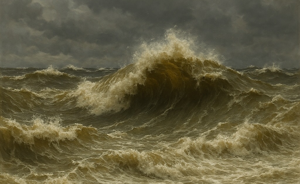 het is goed vissen in troebel water
